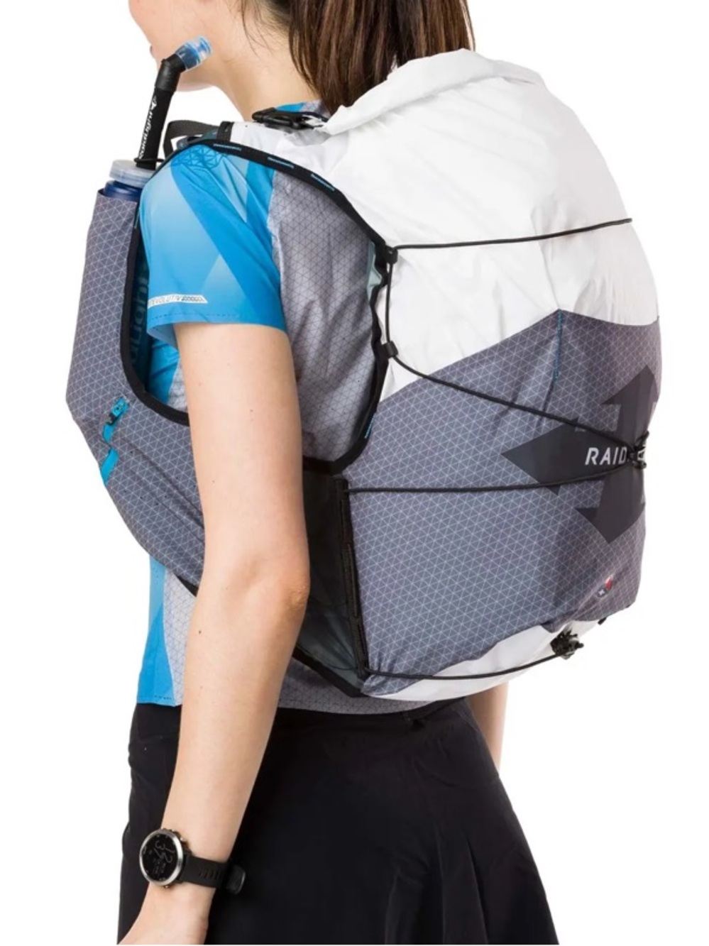 Raidlight Revolutiv 24L Vest MIF Running Vest in Dark Grey/Light Grey - Size M - Picture 14 of 14